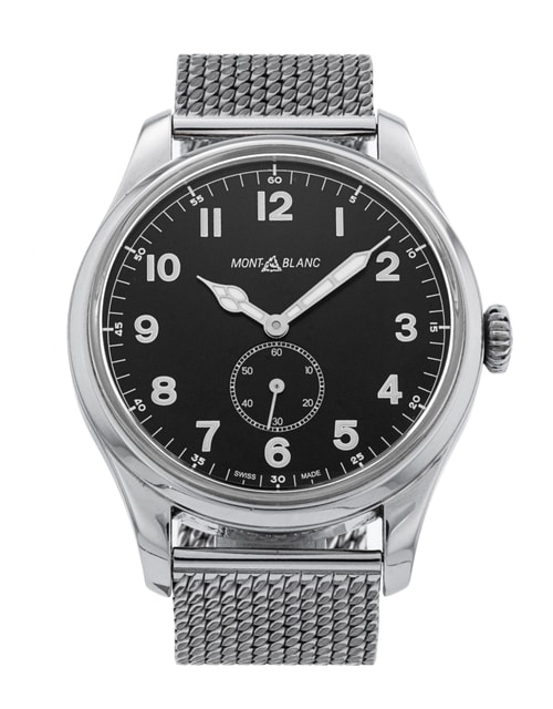 Pre-Owned Montblanc 1858 Small Second 115074 Watch Pre-Owned Montblanc 1858 Small Second 115074 Watch
