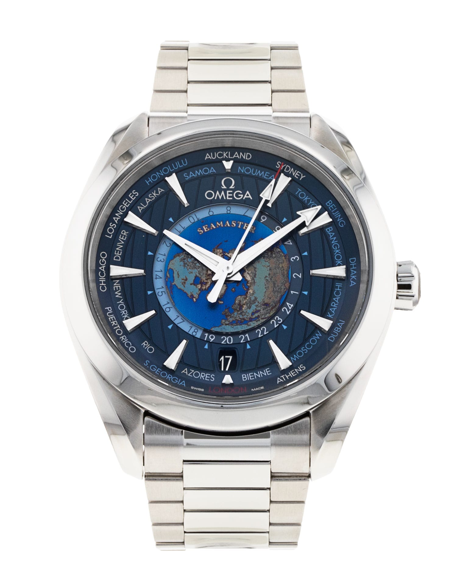 Omega Aqua Terra 150m GMT 220.10.43.22.03.001 Thumbnail 1