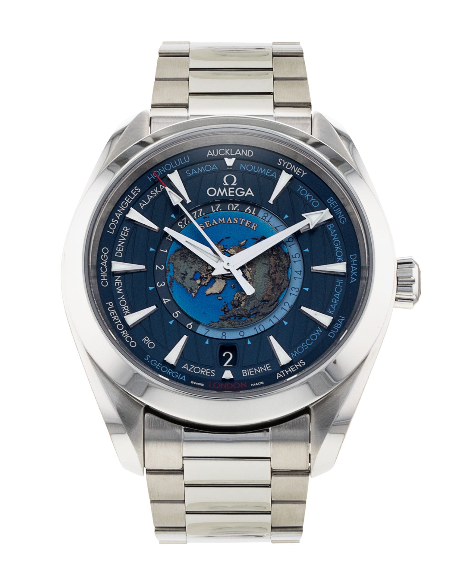 Omega Aqua Terra 150m GMT 220.10.43.22.03.001 Thumbnail 1