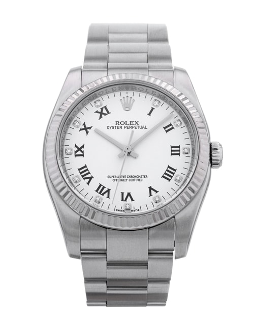 Pre-Owned Rolex Oyster Perpetual 116034 Watch Pre-Owned Rolex Oyster Perpetual 116034 Watch