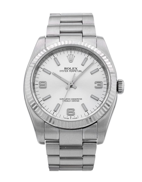 Pre-Owned Rolex Oyster Perpetual 116034 Watch Pre-Owned Rolex Oyster Perpetual 116034 Watch