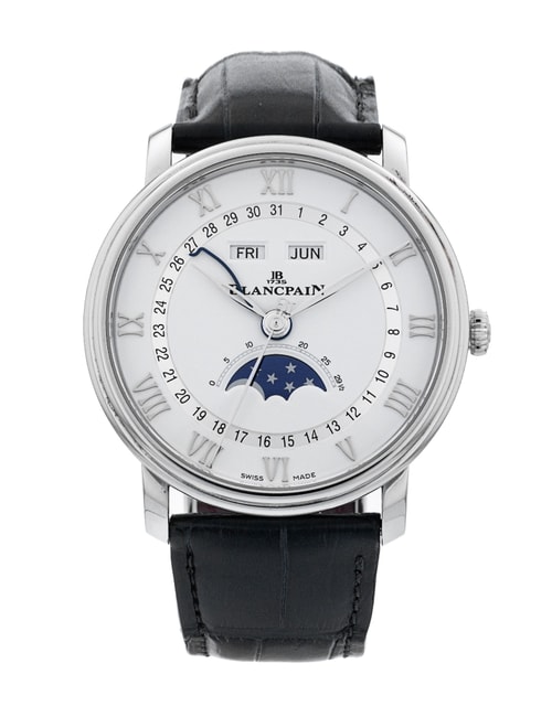 Pre-Owned Blancpain Villeret 6654-1127-55B Watch Pre-Owned Blancpain Villeret 6654-1127-55B Watch