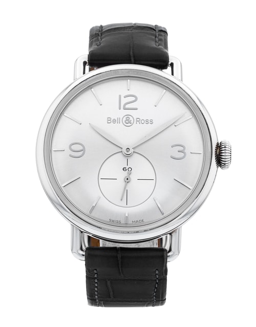 Pre-Owned Bell and Ross Vintage WW1 BRWW1-ME-AG-SI/SCR Watch Pre-Owned Bell and Ross Vintage WW1 BRWW1-ME-AG-SI/SCR Watch