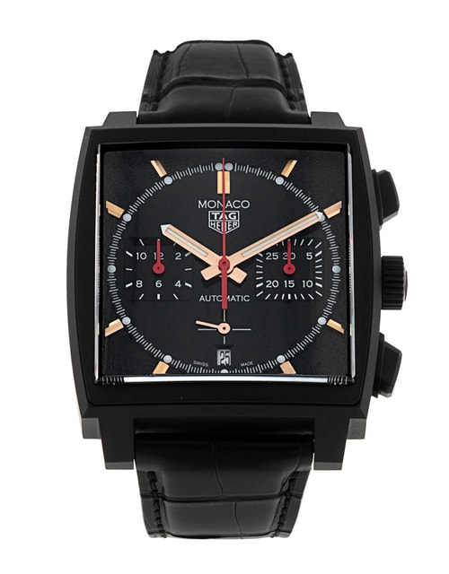 Pre-Owned Tag Heuer Monaco CBL2180.FC6497 Watch Pre-Owned Tag Heuer Monaco CBL2180.FC6497 Watch
