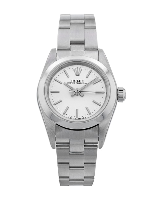 Pre-Owned Rolex Lady Oyster Perpetual 76080 Watch Pre-Owned Rolex Lady Oyster Perpetual 76080 Watch