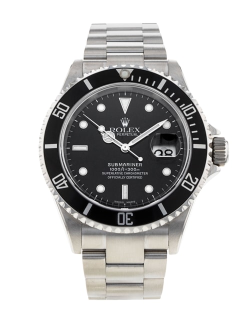 Pre-Owned Rolex Submariner 16610 Watch Pre-Owned Rolex Submariner 16610 Watch