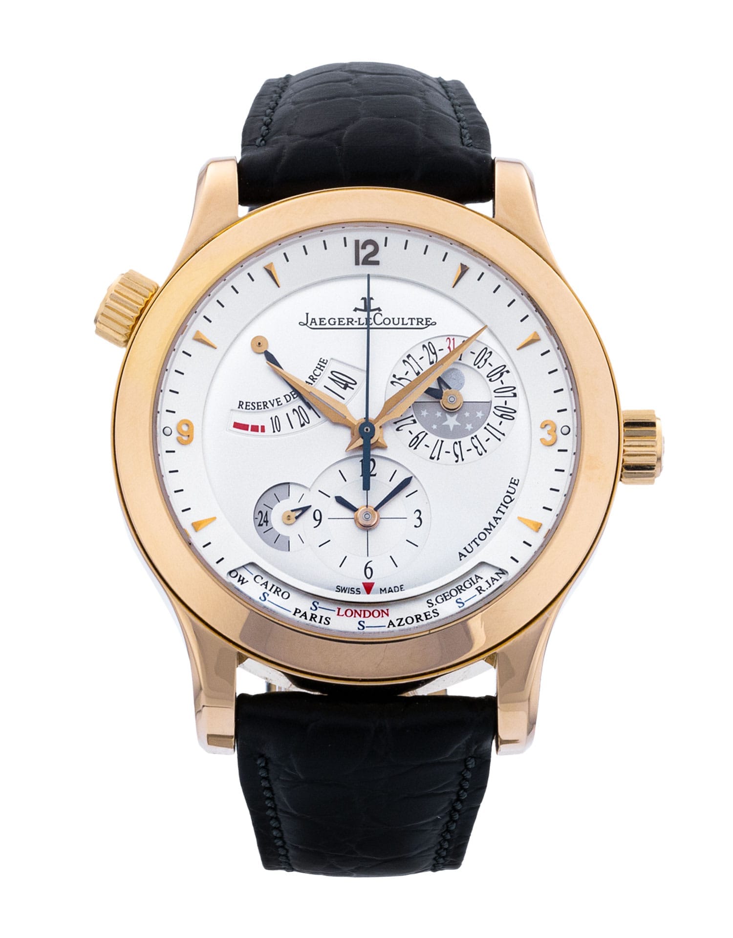Pre-Owned Jaeger-LeCoultre Master Geographic Watch