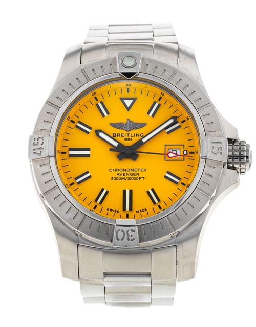 Pre-Owned Breitling Avenger Automatic 45 A17319 Watch Pre-Owned Breitling Avenger Automatic 45 A17319 Watch