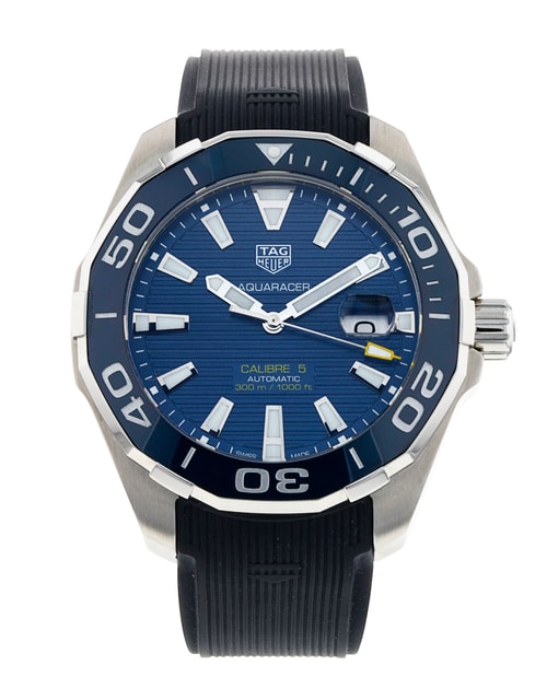 Pre-Owned Tag Heuer Aquaracer WAY201B.FT6150 Watch Pre-Owned Tag Heuer Aquaracer WAY201B.FT6150 Watch
