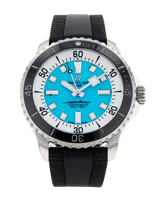 Pre-Owned Breitling SuperOcean Automatic 44 A17376 Watch Pre-Owned Breitling SuperOcean Automatic 44 A17376 Watch