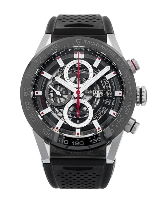 Pre-Owned Tag Heuer Carrera CAR201V.FT6046 Watch Pre-Owned Tag Heuer Carrera CAR201V.FT6046 Watch