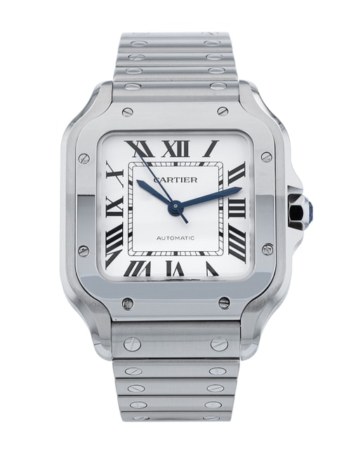 Pre-Owned Cartier Santos De Cartier WSSA0029 Watch Pre-Owned Cartier Santos De Cartier WSSA0029 Watch