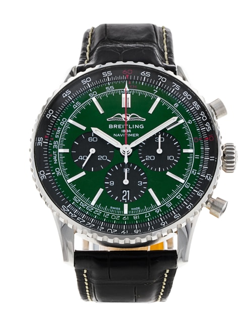Pre-Owned Breitling Navitimer B01 Chronograph 46 AB0137 Watch Pre-Owned Breitling Navitimer B01 Chronograph 46 AB0137 Watch