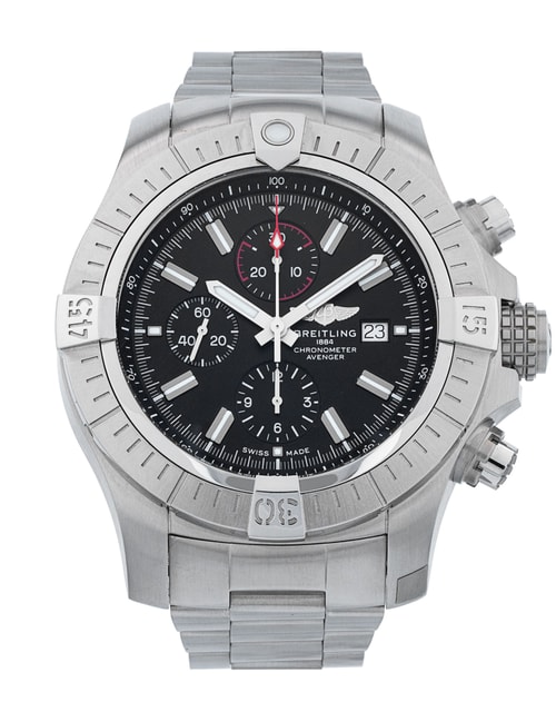 Pre-Owned Breitling Super Avenger A13375 Watch Pre-Owned Breitling Super Avenger A13375 Watch