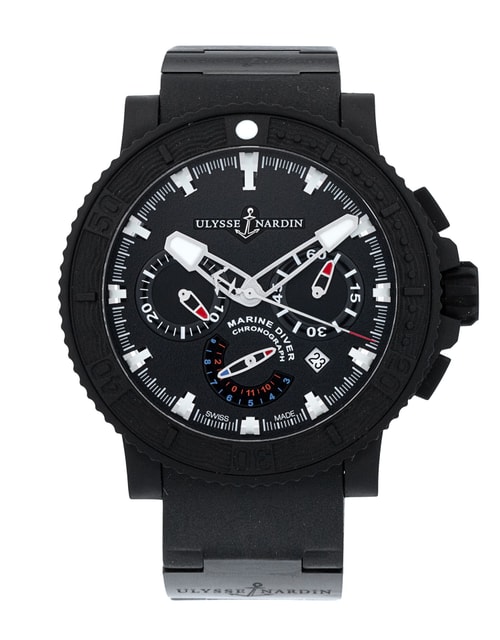 Pre-Owned Ulysse Nardin Maxi Marine Chronograph 353-92-3C Watch Pre-Owned Ulysse Nardin Maxi Marine Chronograph 353-92-3C Watch