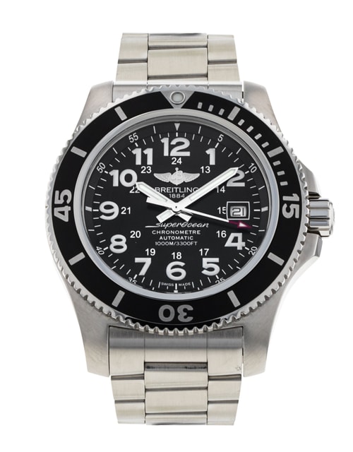 Pre-Owned Breitling SuperOcean II 44 A17392 Watch Pre-Owned Breitling SuperOcean II 44 A17392 Watch