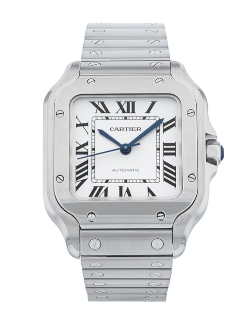 Pre-Owned Cartier Santos De Cartier WSSA0029 Watch Pre-Owned Cartier Santos De Cartier WSSA0029 Watch
