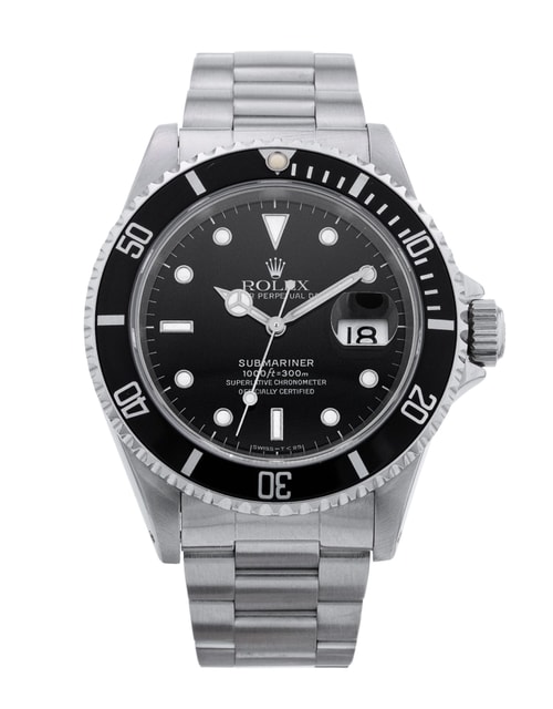 Pre-Owned Rolex Submariner 16610 Watch Pre-Owned Rolex Submariner 16610 Watch