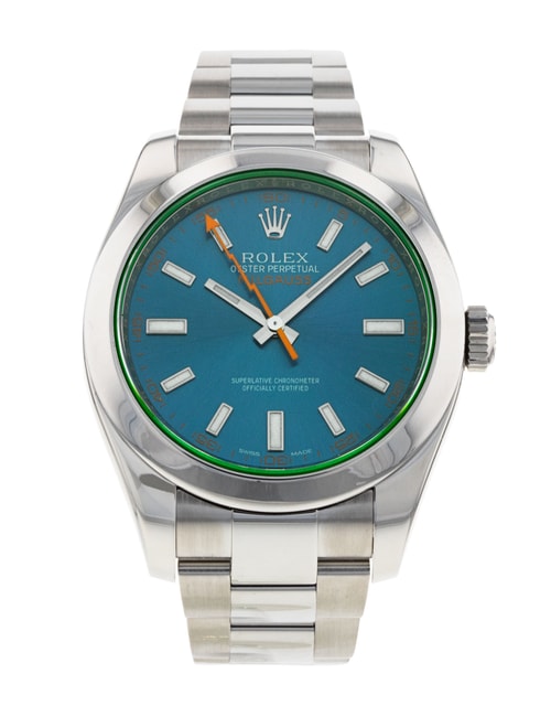 Pre-Owned Rolex Milgauss 116400 GV Watch Pre-Owned Rolex Milgauss 116400 GV Watch