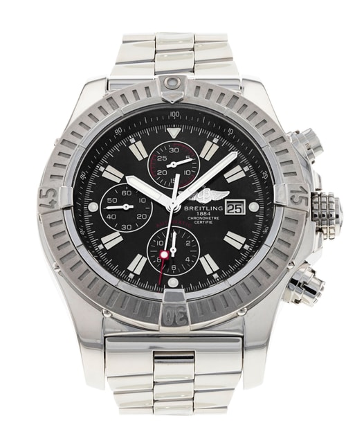 Pre-Owned Breitling Super Avenger II A13371 Watch Pre-Owned Breitling Super Avenger II A13371 Watch