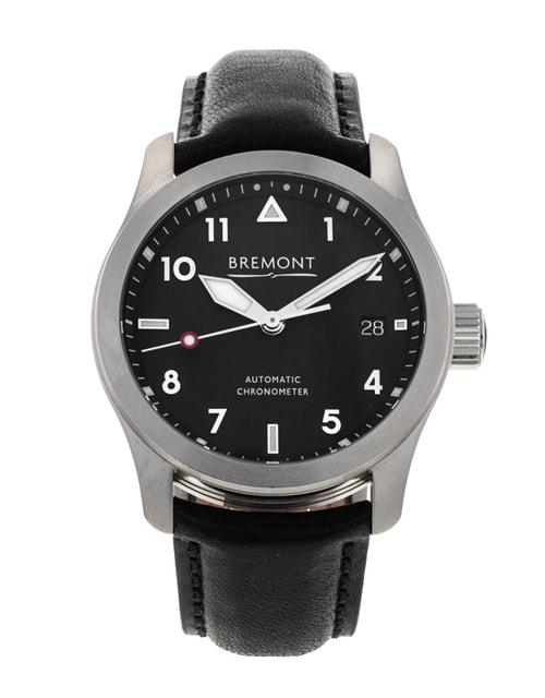 Pre-Owned Bremont Solo SOLO-37/BK-SI Watch Pre-Owned Bremont Solo SOLO-37/BK-SI Watch