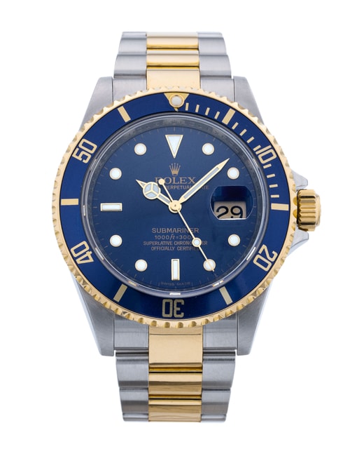 Pre-Owned Rolex Submariner 16613 Watch Pre-Owned Rolex Submariner 16613 Watch