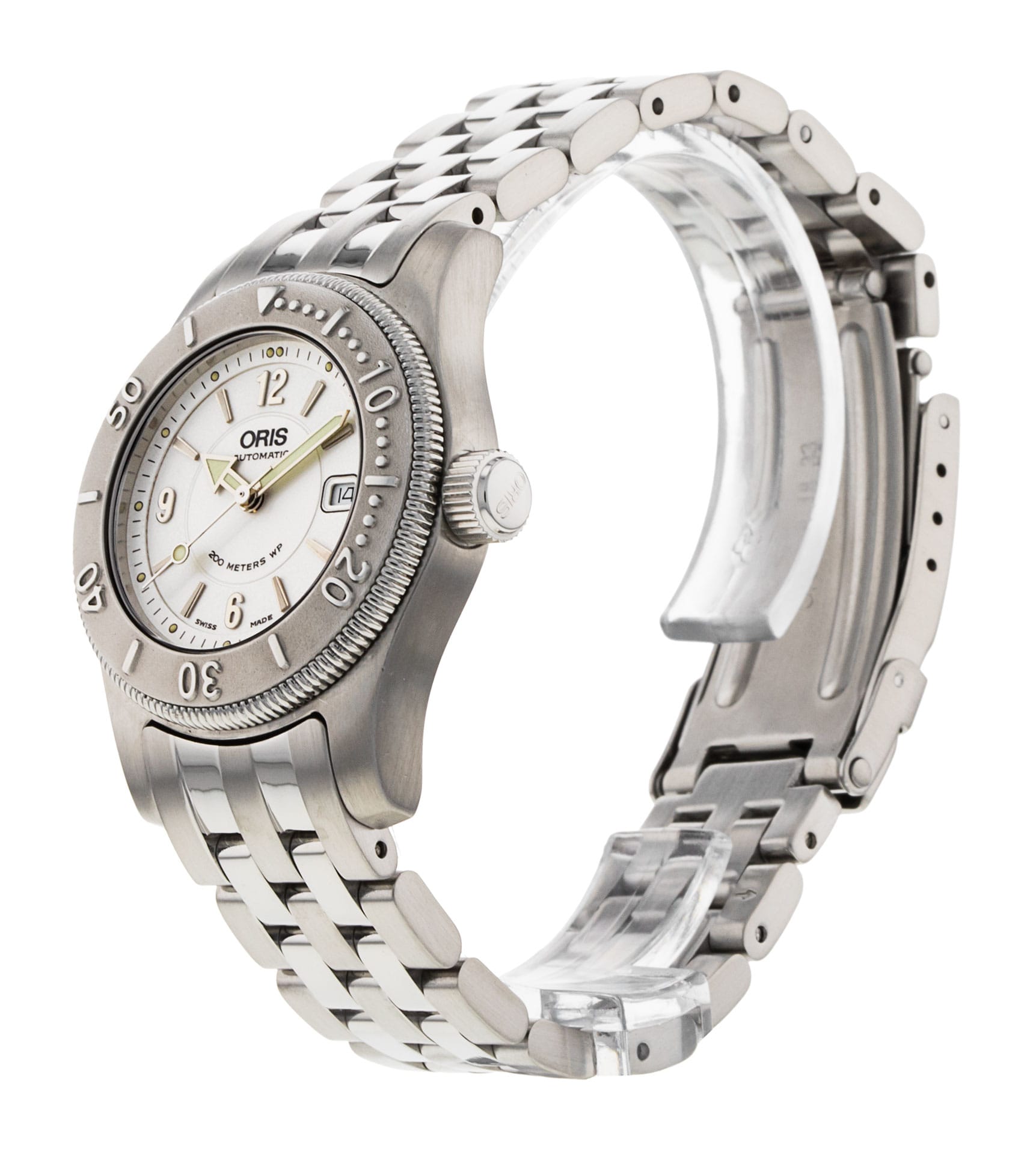 Oris Big Crown Silberviertel Arabisch Zifferblatt