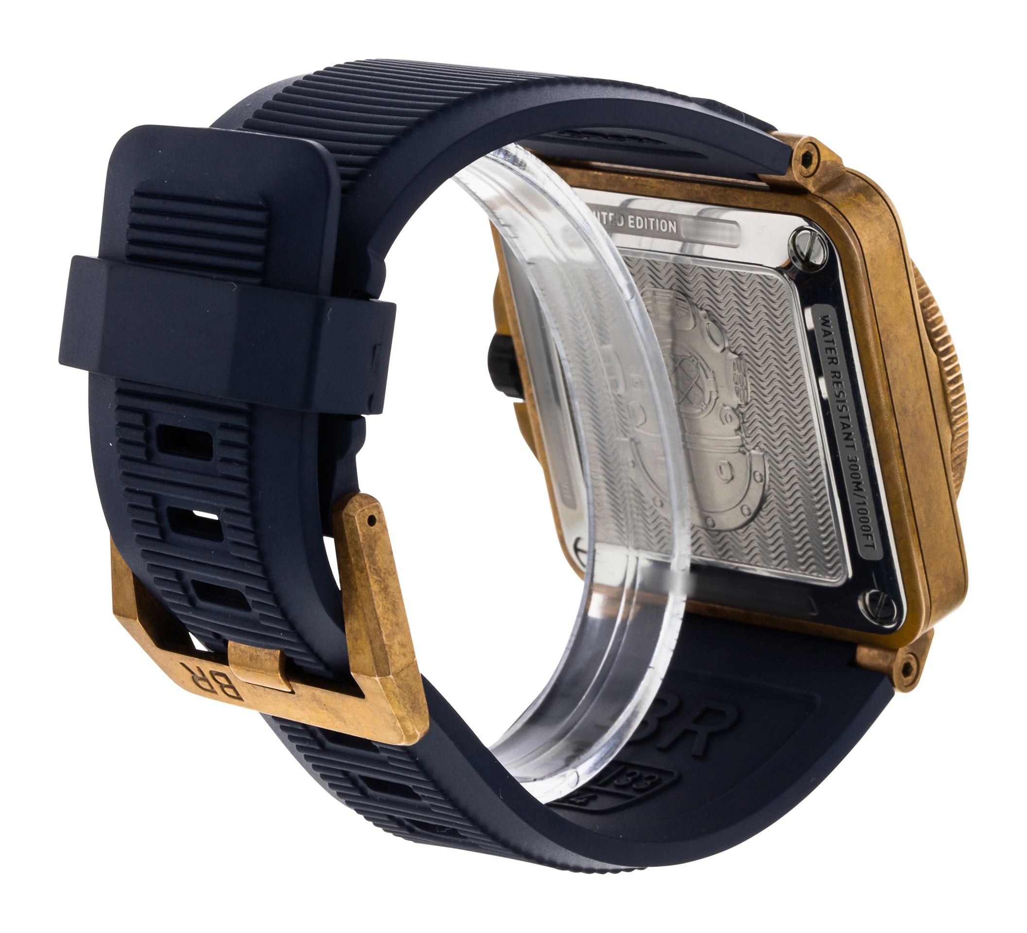 Bell and Ross BR03-92 BR0392-D-BU-BR/SCA Thumbnail 3