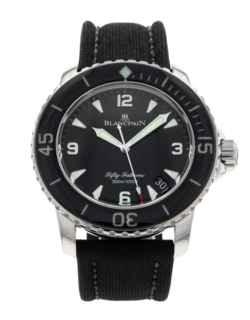 Pre-Owned Blancpain Fifty Fathoms 5015-1130-52B Watch Pre-Owned Blancpain Fifty Fathoms 5015-1130-52B Watch
