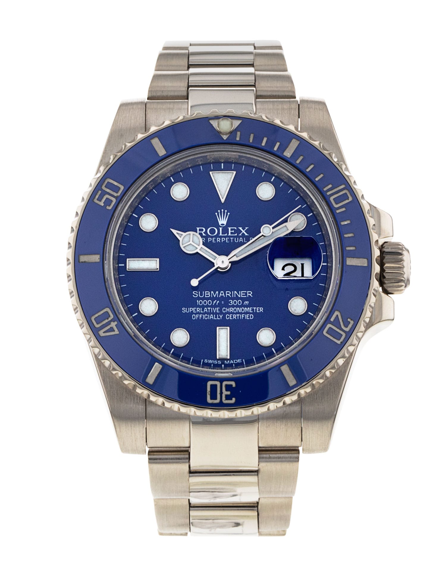 Rolex Submariner Smurf Thumbnail 1