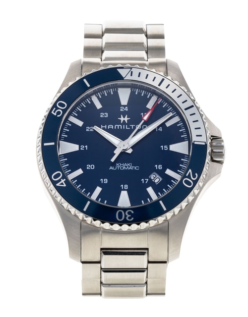 Pre-Owned Hamilton Khaki Navy H82345141 Watch Pre-Owned Hamilton Khaki Navy H82345141 Watch
