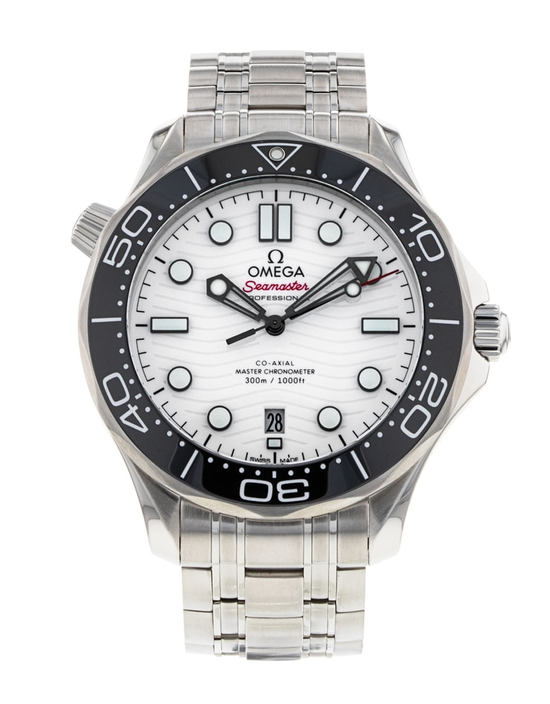 Omega Seamaster Diver 300m quadrante Bianco