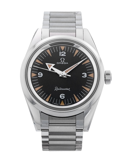 Pre-Owned Omega Seamaster Railmaster 220.10.38.20.01.002 Watch Pre-Owned Omega Seamaster Railmaster 220.10.38.20.01.002 Watch