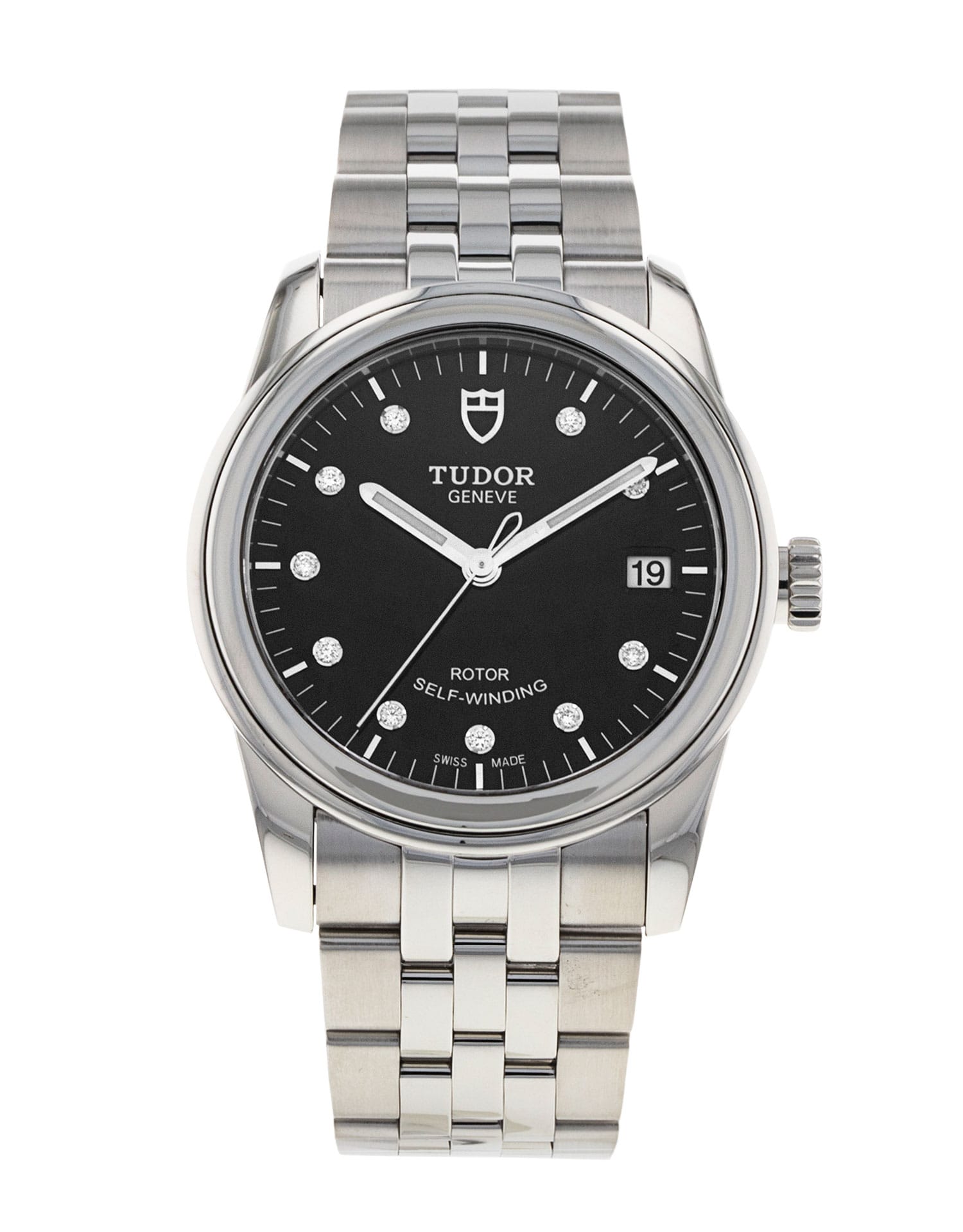 Pre-Owned Tudor Glamour Date Watch