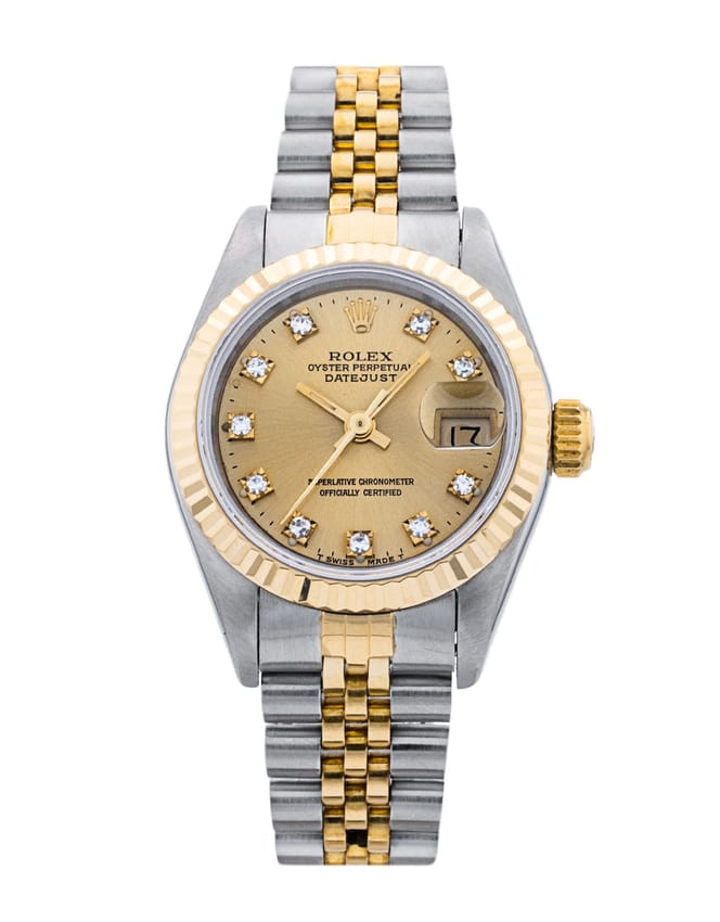 Rolex Datejust Lady - Champagne Diamond Dial
