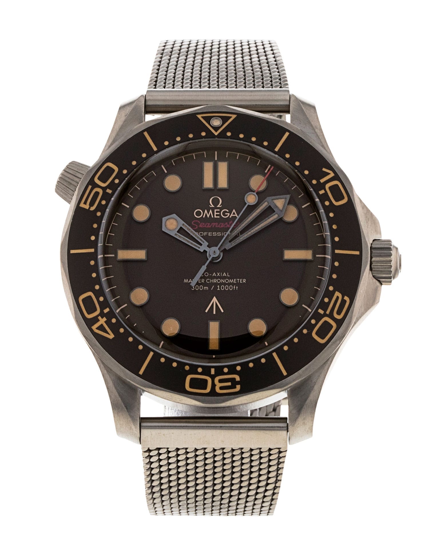 Omega Seamaster Diver 300m James Bond Edition Brown Dial