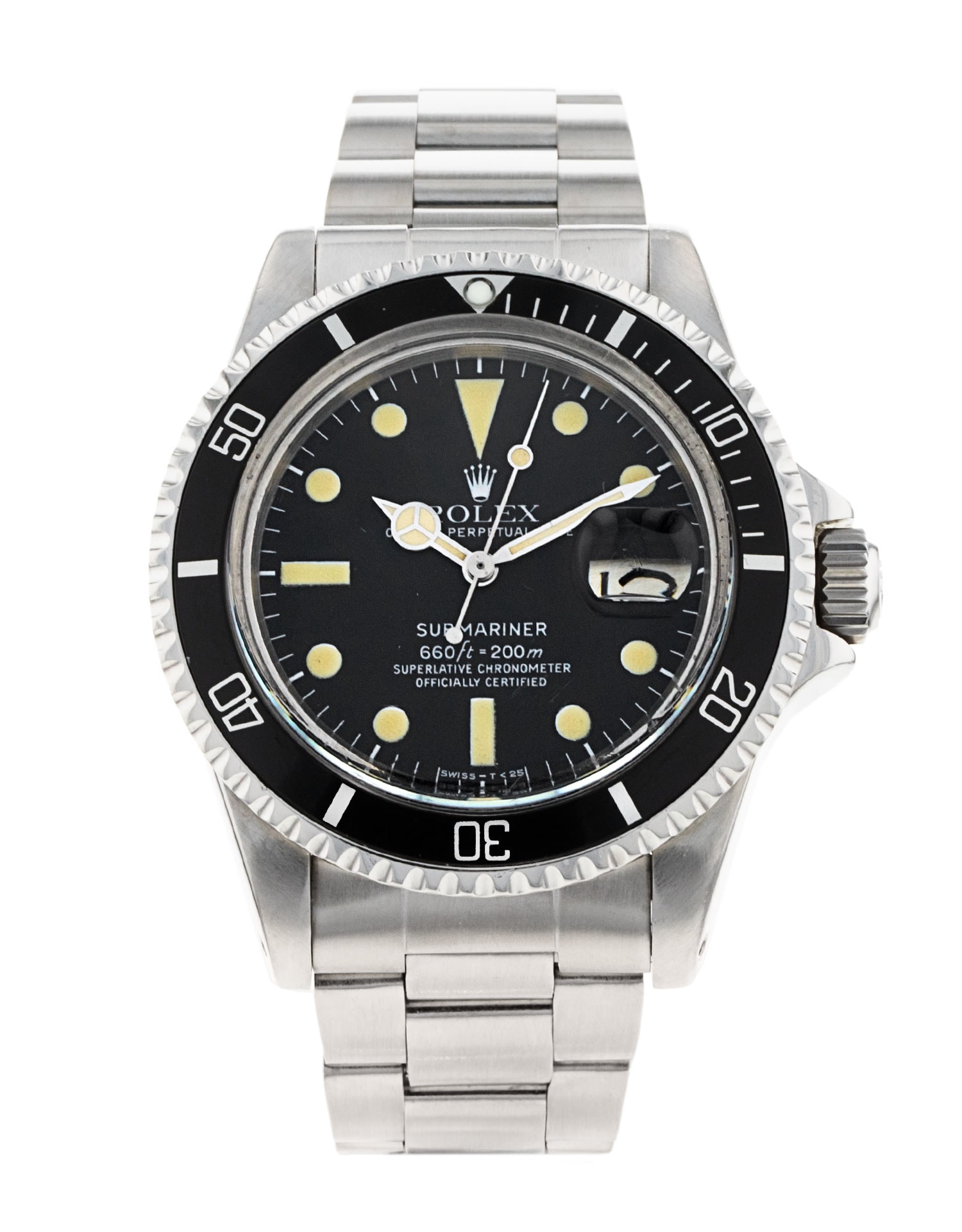 Rolex Submariner 1680 Black Dial Bracelet Strap