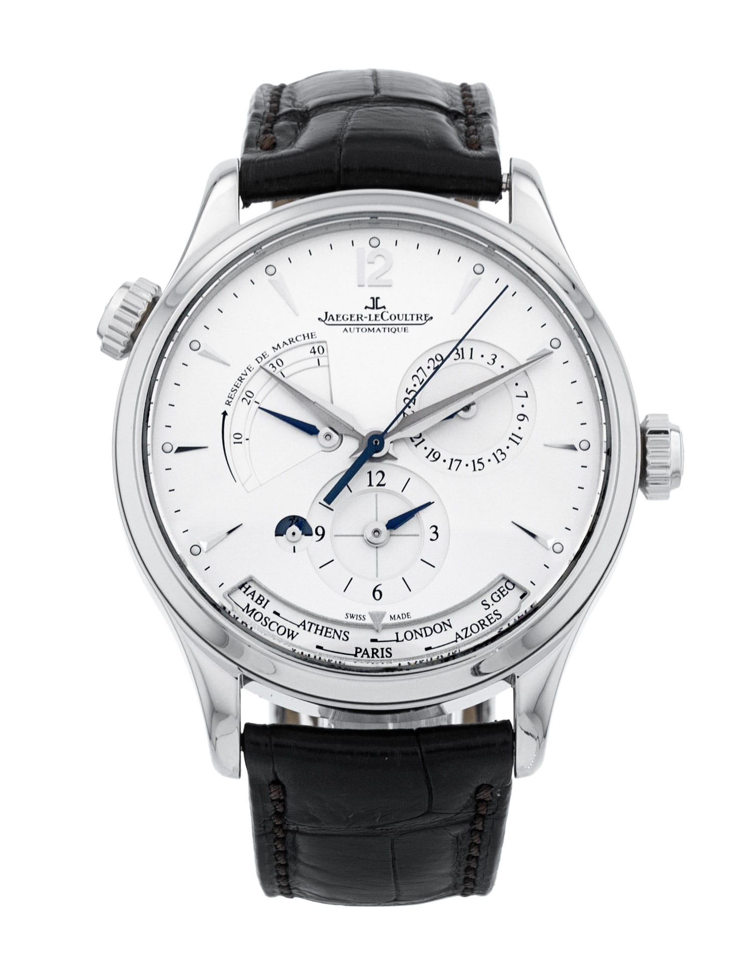 Pre-Owned Jaeger-LeCoultre Master Geographic Watch