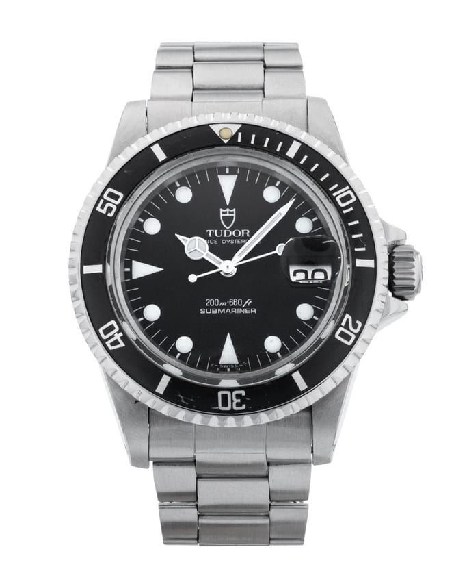 Tudor Submariner 76100 - Black Dial & Bracelet Strap