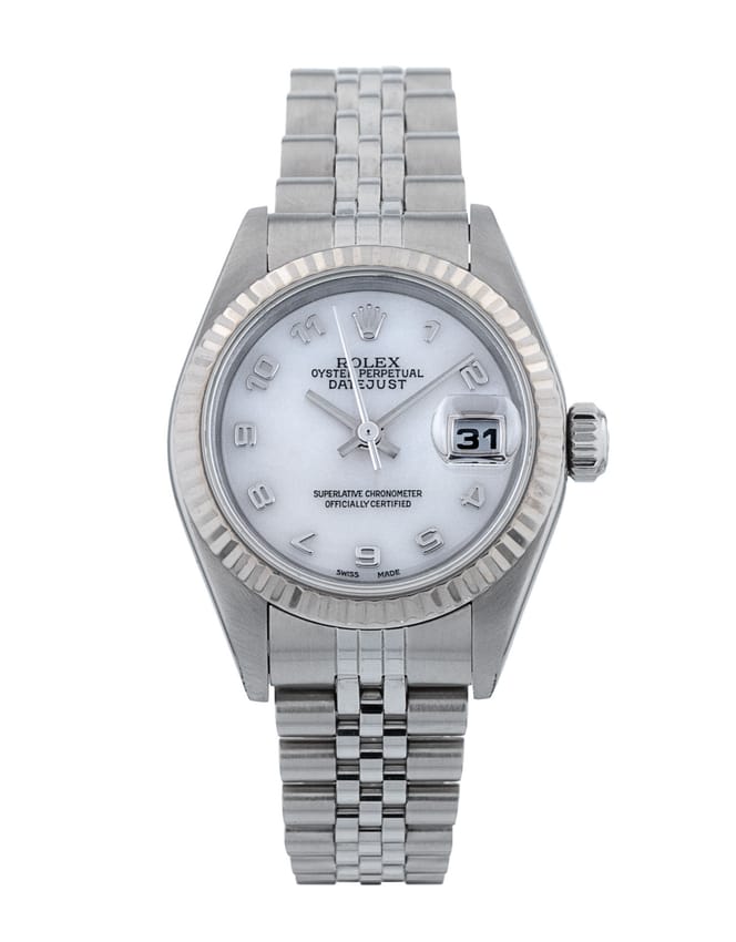 Rolex Datejust Lady - Mother of Pearl White Arabic Dial