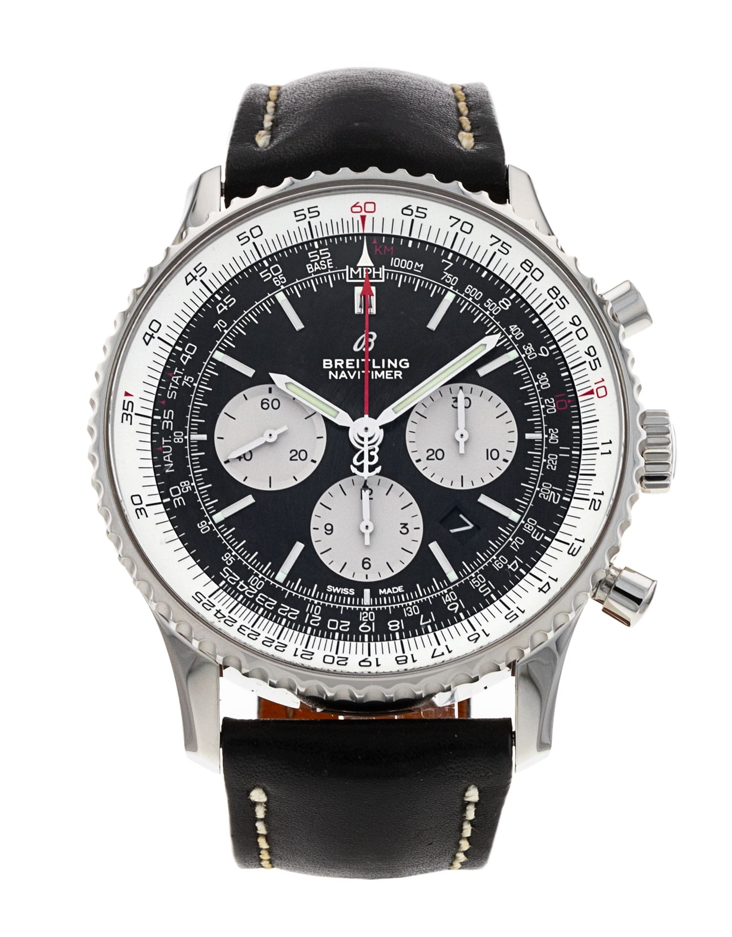 Pre-Owned Breitling Navitimers Watch
