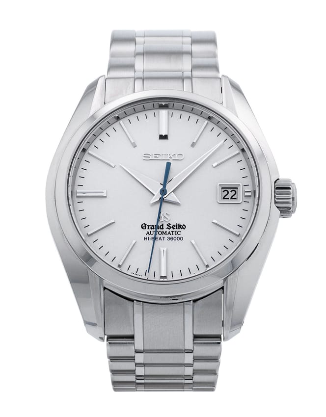 Grand Seiko Hi Beat - Silver Baton Dial & Bracelet Strap