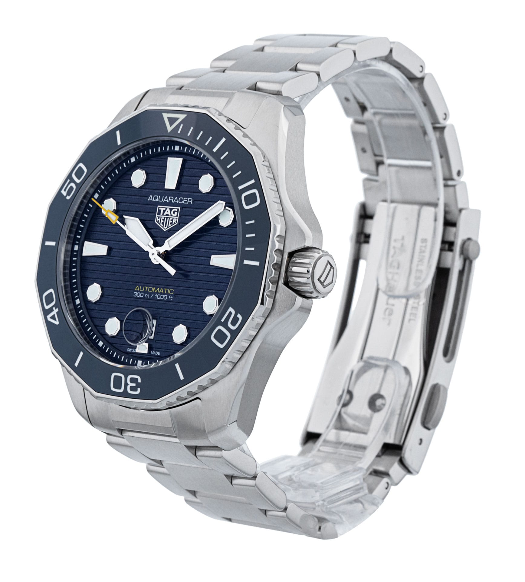 Tag Heuer Aquaracer Blue Dial Bracelet Strap