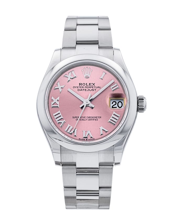 Rolex Datejust Lady 31 - Pink Roman Numeral Dial