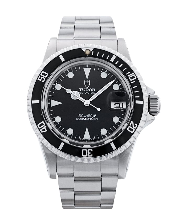Tudor Submariner 76100 - Black Dial & Bracelet Strap