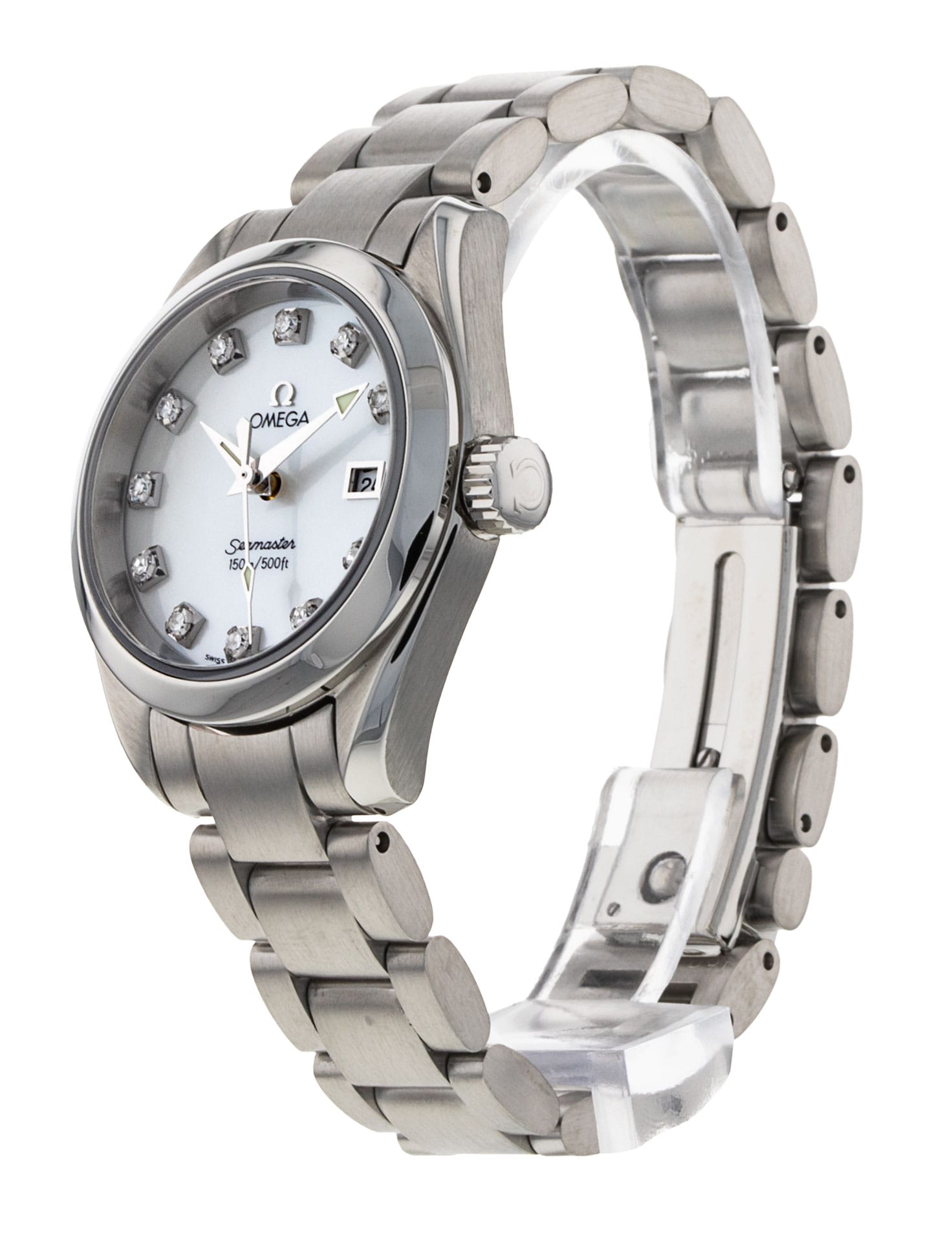Omega Aqua Terra 150m Ladies 2577.75.00 Thumbnail 2