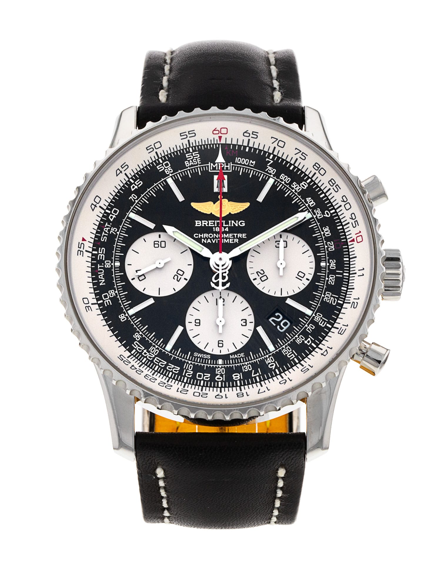Pre-Owned Breitling Navitimers Watch