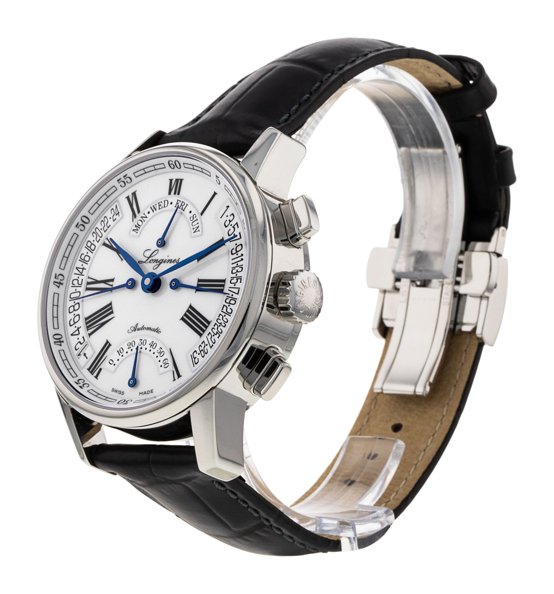 Longines Heritage Retrograde L4.797.4.71.2 Thumbnail 2