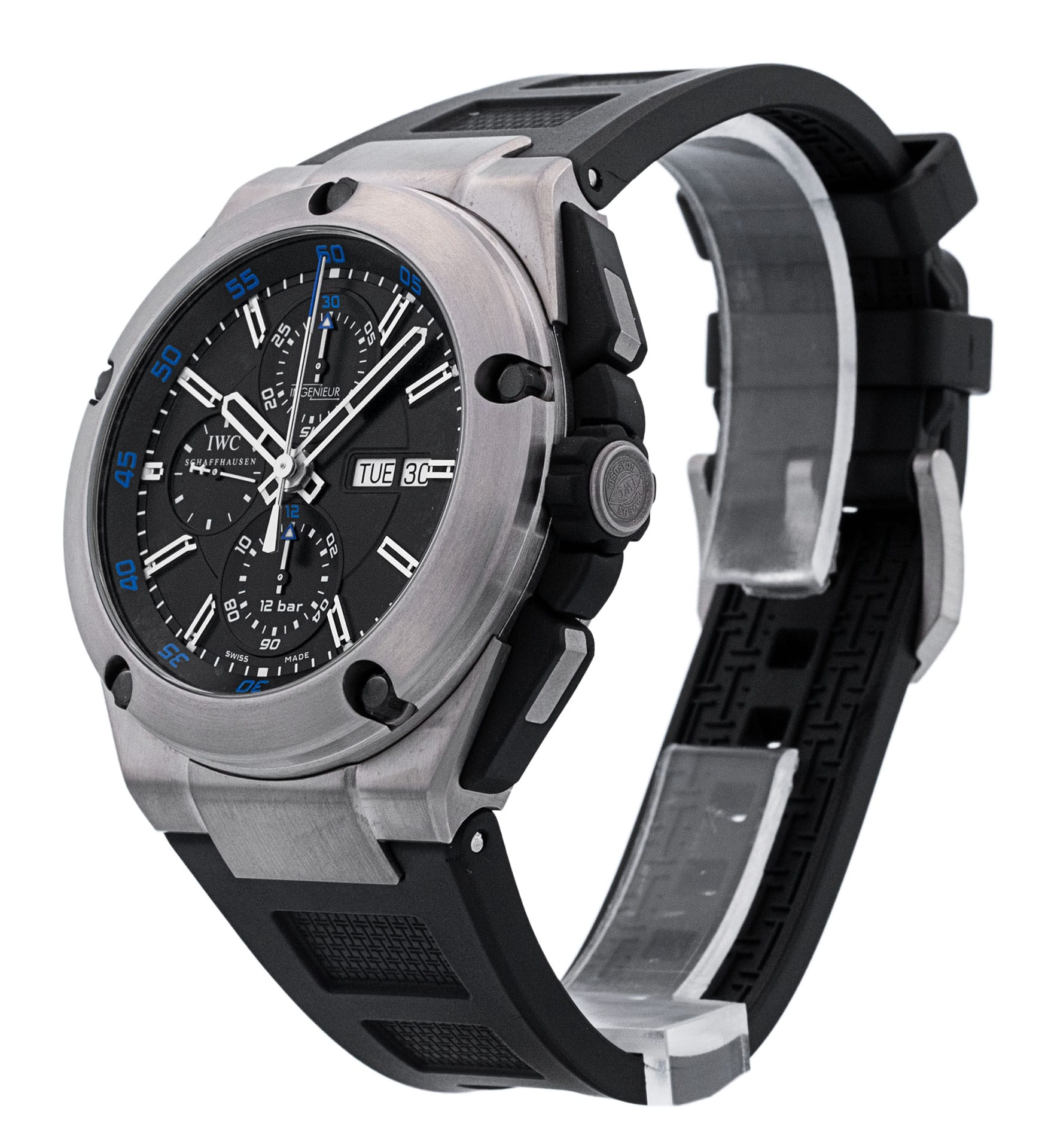 IWC Ingenieur cadran Baton noire