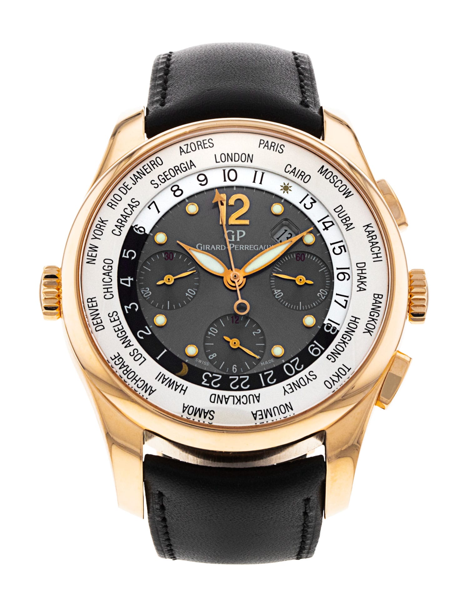Girard Perregaux World Time Chronograph 49805-52-251-BACA Thumbnail 1